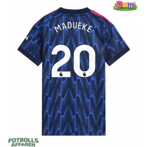 Arsenal Noni Madueke #20 Bortatröja Kvinnor 2025-26 Kortärmad